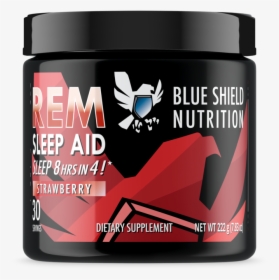 Rem Sleep Aid Blue Shield, HD Png Download, Free Download