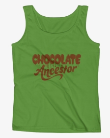 Chocolate Ancestor, Llc- Dripping Chocolate Ancestor - Active Tank, HD Png Download, Free Download