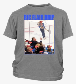Ric Flair Drip Shirt Brett Hull - New England Patriots Mickey Mouse, HD Png Download, Free Download
