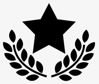 Award Star With Olive Branches Svg Png Icon Free Download - Star With Olive Branches, Transparent Png, Free Download