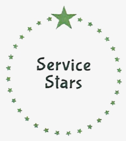 Service Star Circle - Audio Service, HD Png Download, Free Download