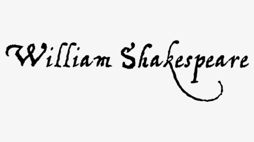William Shakespeare In Cursive, HD Png Download, Free Download