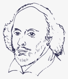 William Shakespeare - Sketch, HD Png Download, Free Download