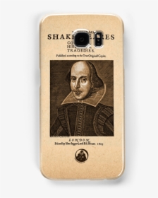 Shakespeare Samsung Galaxy S6 Cover - William Shakespeare, HD Png Download, Free Download