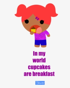 Cupcake Girl By Penguinfreaksh - Kreadance Diva, HD Png Download, Free Download