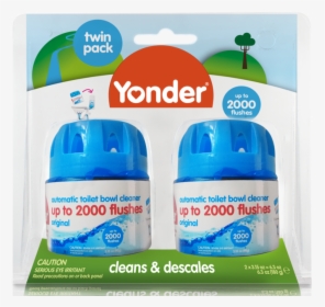 Yonder Automatic Toilet Bowl Cleaner - Plastic Bottle, HD Png Download, Free Download