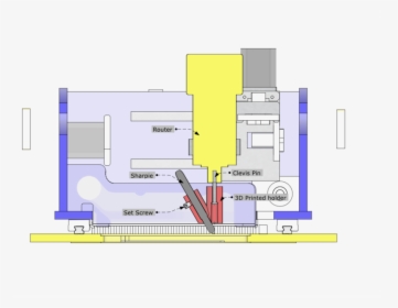 Sharpie Holder 1 - Floor Plan, HD Png Download, Free Download
