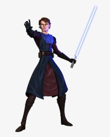 Anakin Skywalker - Star Wars Anakin Cartoon, HD Png Download, Free Download