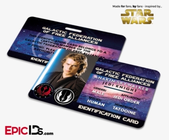 Star Wars Inspired - Star Wars Id Card Kylo Ren, HD Png Download, Free Download