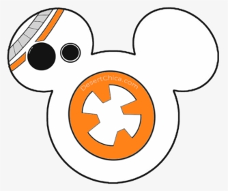 Star Wars Bb-8 Shirt Template Graphic - Star Wars Bb8 Mickey, HD Png Download, Free Download
