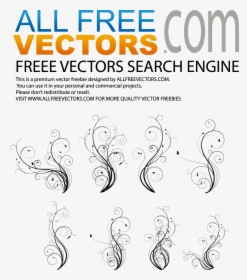 Transparent Flourishes Png - Vector Flourishes, Png Download, Free Download
