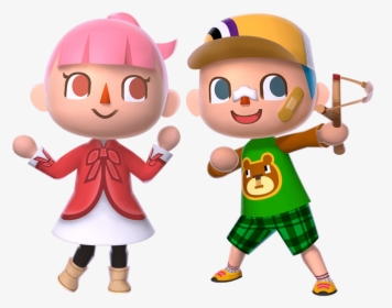 Animal Crossing New Leaf Girl Villager , Transparent - Mario Kart 8 Deluxe Villager, HD Png Download, Free Download