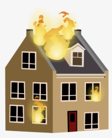 House Fire - House On Fire Png, Transparent Png, Free Download