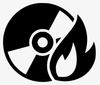 Dvd Cd Disk Mount Burn Burning - Burning Cd Icon Png, Transparent Png, Free Download