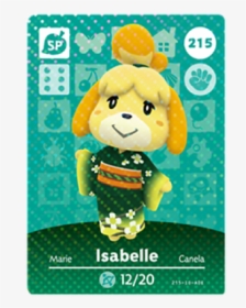 Isabelle215 - Animal Crossing Rover Amiibo Card, HD Png Download, Free Download