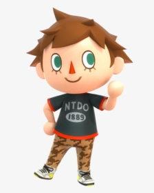 Animal Crossing New Leaf Boy Villager , Png Download - Mario Kart 8 Boy Villager, Transparent Png, Free Download