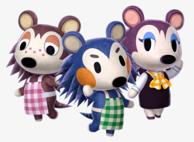 Animal Crossing New Leaf Personajes, Hd Png Download - Sable Animal Crossing, Transparent Png, Free Download