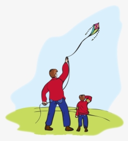 Kite Clipart Kite Runner - Cliparts Of Kite Flying, HD Png Download, Free Download