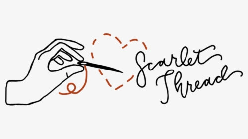 Scarlet Thread Logo - Calligraphy, HD Png Download, Free Download