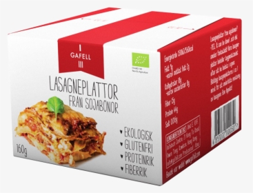 Gafell Releases World’s First Organic Soybean Lasagna - Penne, HD Png Download, Free Download
