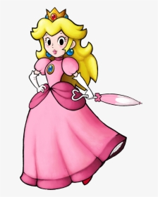 Princess Peach Clipart Fantendo - Super Mario Princess Peach Clipart, HD Png Download, Free Download