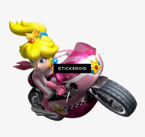 Super Mario Kart - Peach Mario Kart Wii Bike, HD Png Download, Free Download
