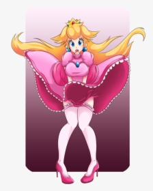 Mario And Peach Anime, HD Png Download, Free Download