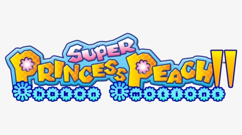 Super Princess Peach Logo Png, Transparent Png, Free Download