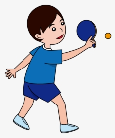 Transparent Ping Pong Png - Play Table Tennis Clipart, Png Download, Free Download