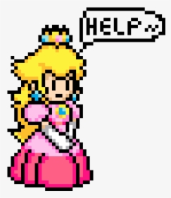 Princess Peach 8 Bit, HD Png Download, Free Download