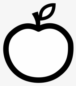 Download White Apple Cliparts - Black And White Apple Logo Transparent, HD Png Download, Free Download