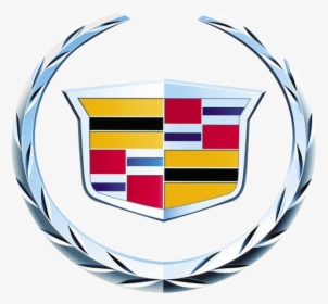 Cadillac Srx Car General Motors Cadillac Xts - Car Logo With Leaves, HD Png Download, Free Download