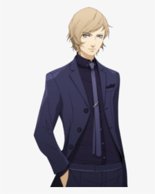 Anime Character In A Suit, HD Png Download, Free Download