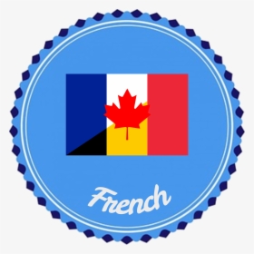 Badge, Flair, French, Language, Flag, France, Belgium - Iconos De Colombia Png, Transparent Png, Free Download