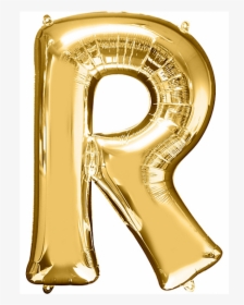 Gold Balloon Letter R, HD Png Download, Free Download