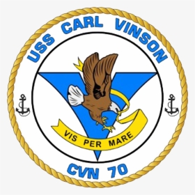 Transparent Presidential Seal Clipart - Uss Carl Vinson Cvn 70 Logo, HD Png Download, Free Download