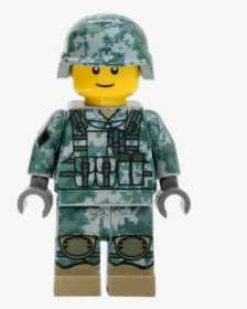 Modern Combat Acu Complete Minifig Set - Lego Us Army Modern, HD Png Download, Free Download