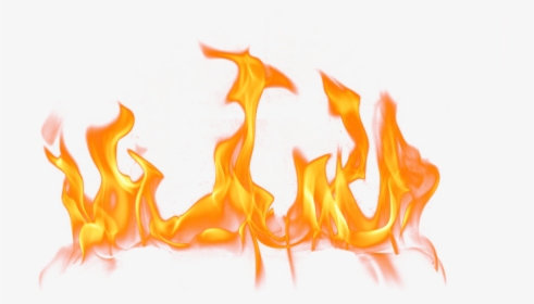 Transparent Campfire Png Transparent - Flames On Transparent Background, Png Download, Free Download
