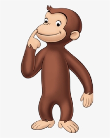 Curious George Monkeys Cartoons, HD Png Download, Free Download