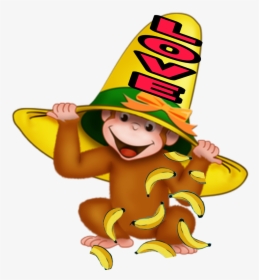 Stickerremix Curiousgeorge Love Bananas - Curious George, HD Png Download, Free Download