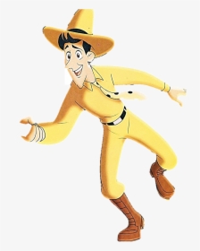 Man With The Yellow Hat Transparent, HD Png Download, Free Download