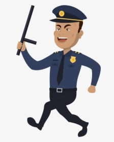 Patrol Clipart Police Man - Police Clipart Png, Transparent Png, Free Download