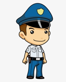 Girls Clipart Police Officer - Clipart Police Officer, HD Png Download, Free Download