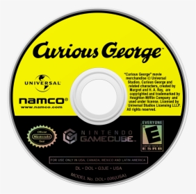 Complete Adventures Of Curious George [book] , Png - Curious George Gamecube Disc, Transparent Png, Free Download