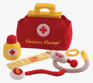 Doctor Curious George - Stuffed Animal Curious George Doctor, HD Png Download, Free Download