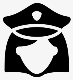 Policeman Female Filled Icon - Emblem, HD Png Download, Free Download