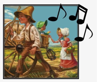 Pioneer Children Sang As They Walked, HD Png Download, Free Download