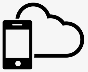 Png File Svg - Cloud Smartphone Icon, Transparent Png, Free Download