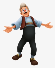 Geppetto Kh3d - Geppetto Kingdom Hearts, HD Png Download, Free Download