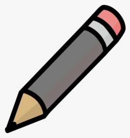 Gray Pencil Clipart, HD Png Download, Free Download